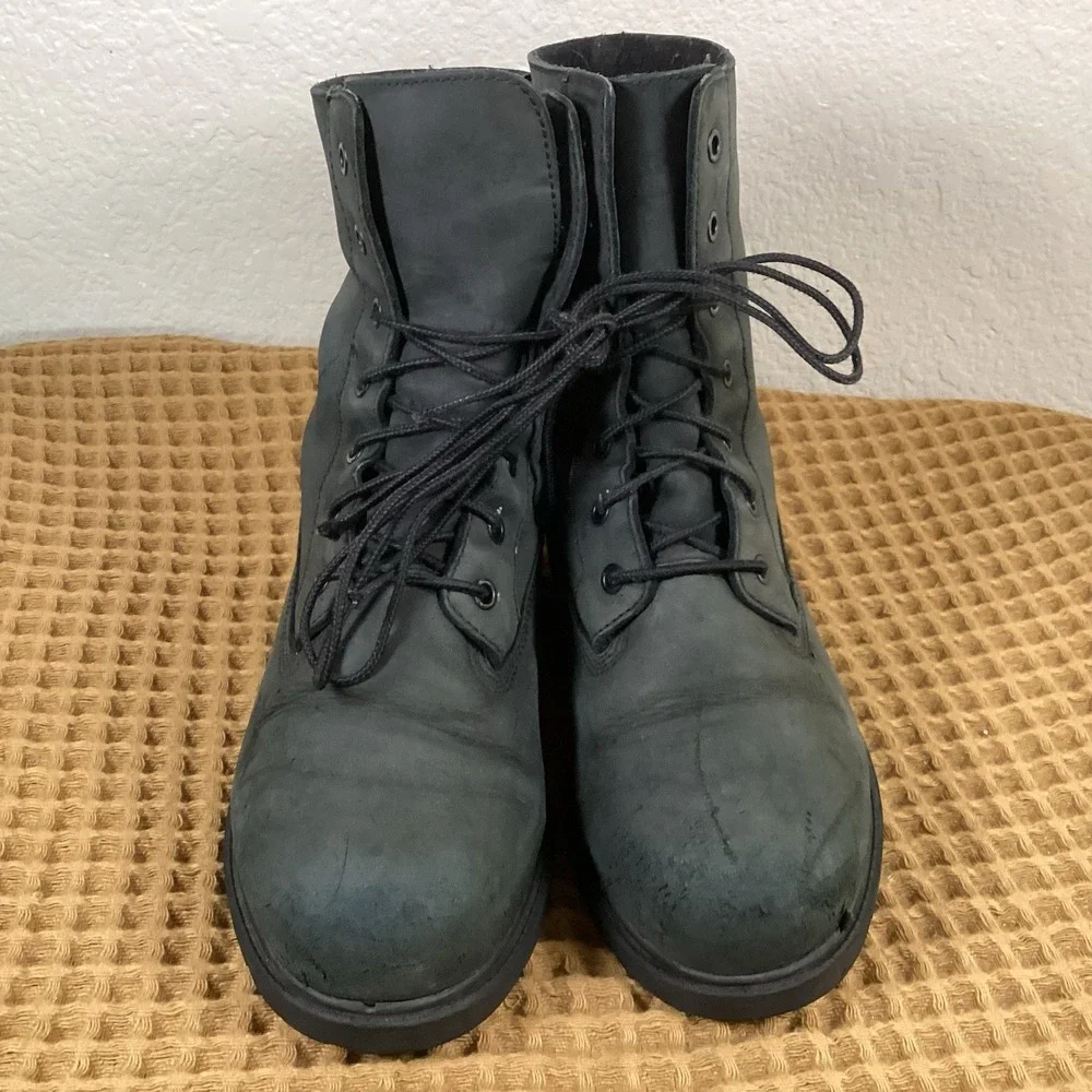 Timberland A3525 Women's Sz 9 Premium 6-Inch Waterproof Boot in Black Nubuck